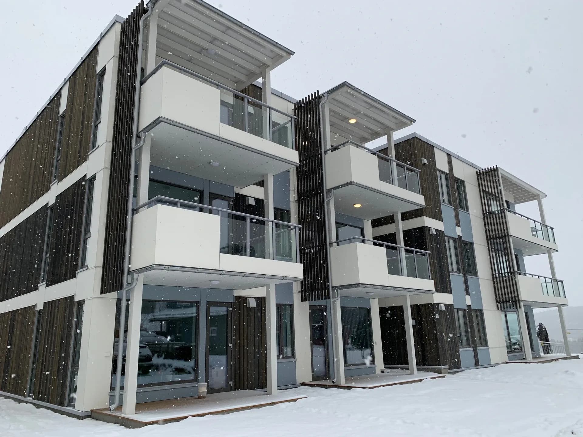Apartment Buildings In Drobak