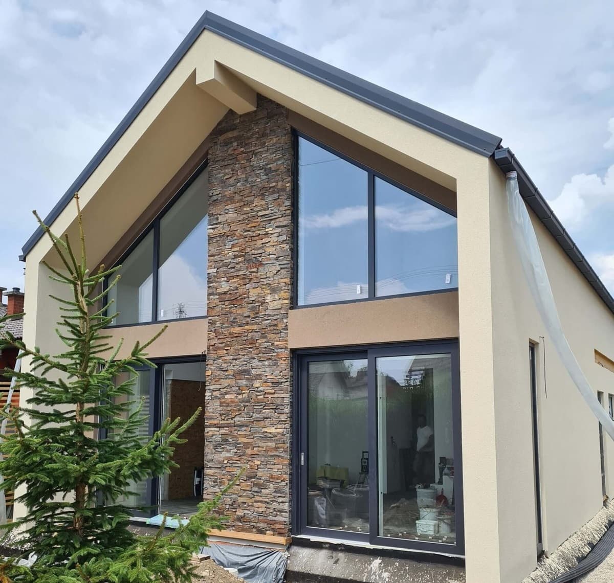 Prefabricated House – Slovenia Kamnik Prefab house 170